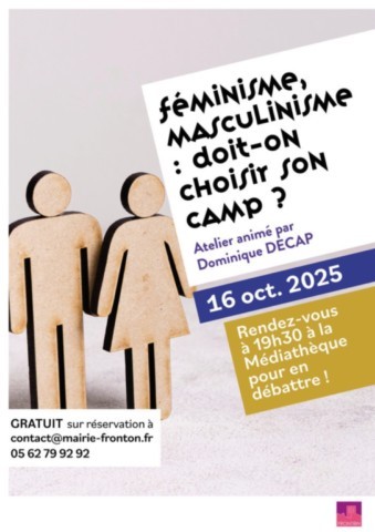 FRONTON : Atelier le 16/10