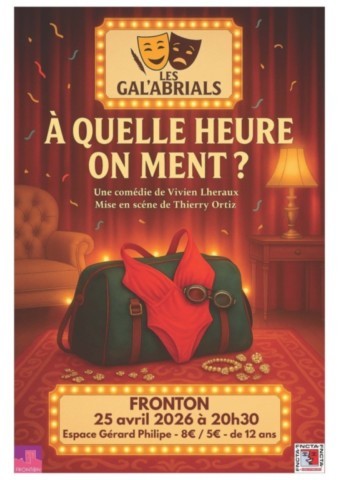 FRONTON : Théâtre le 25/4