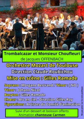 GRISOLLES : Opéra Offenbach le 20/6