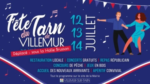 Fête du Tarn à VILLEMUR les 12, 13 et 14/7