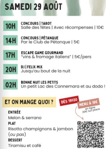 NOHIC : Fête locale le 29/8