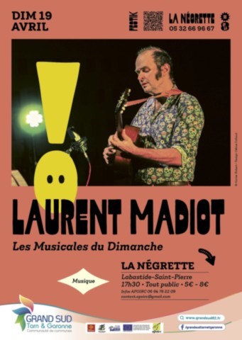 LABASTIDE ST PIERRE : Concert le 19/4